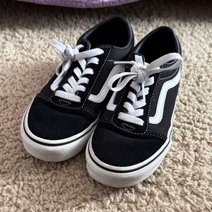 Kids Black and White Sneakers